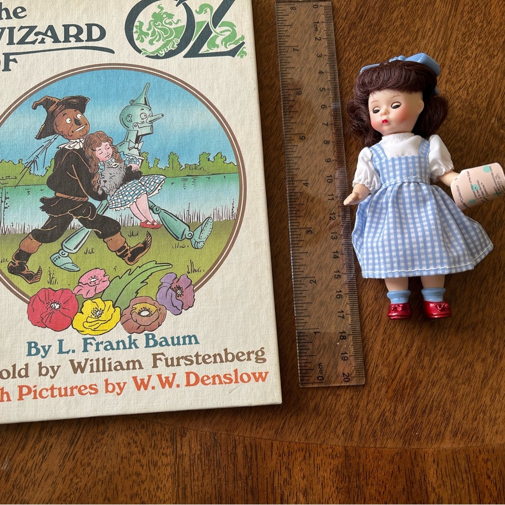 Madame Alexander Doll in Blue and White Outfit